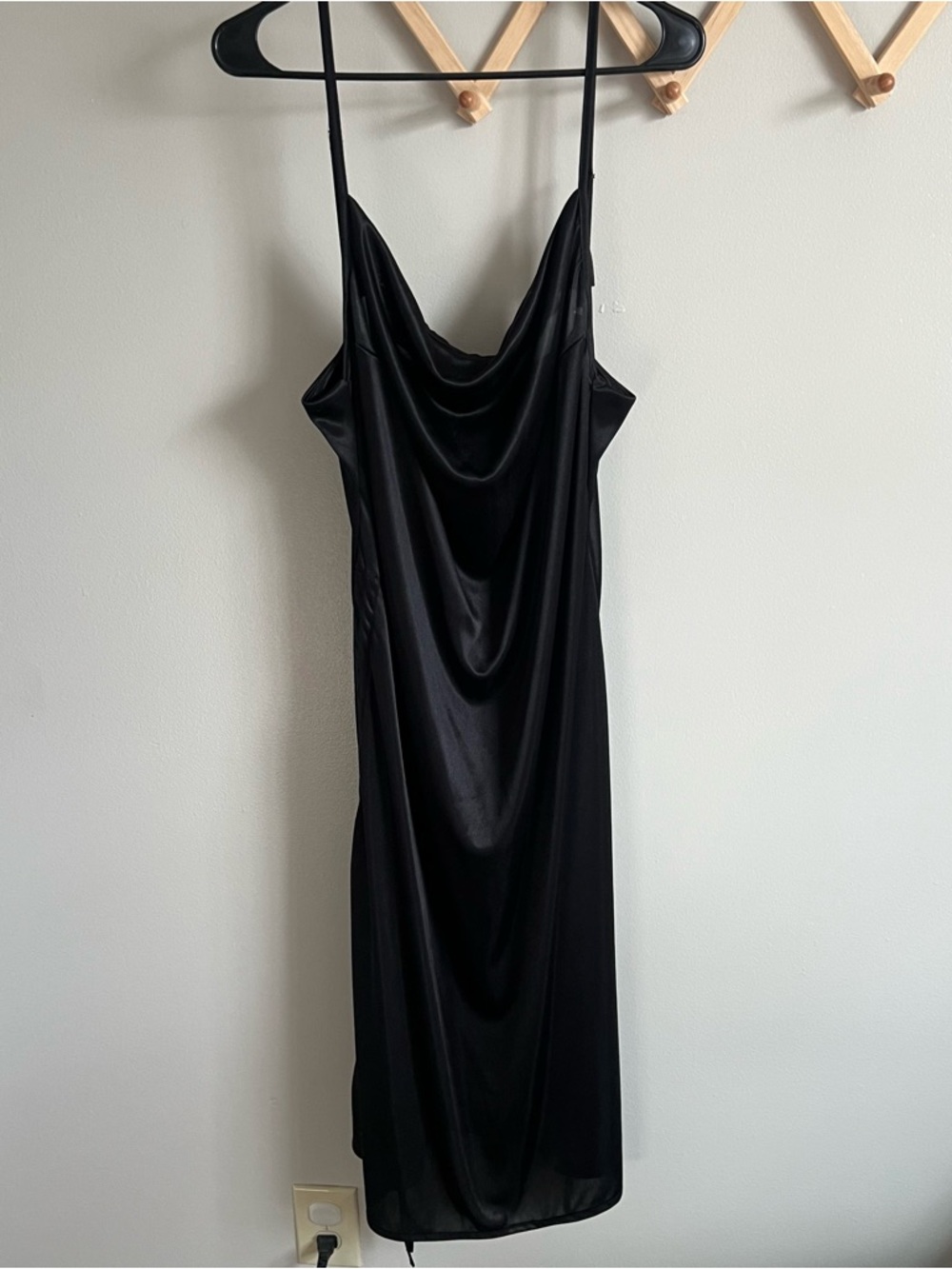 Black side slit midi dress xxl - Picture 4 of 12